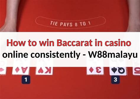 how to always win at baccarat|How to Consistently Win at Baccarat: Mastering the Odds.